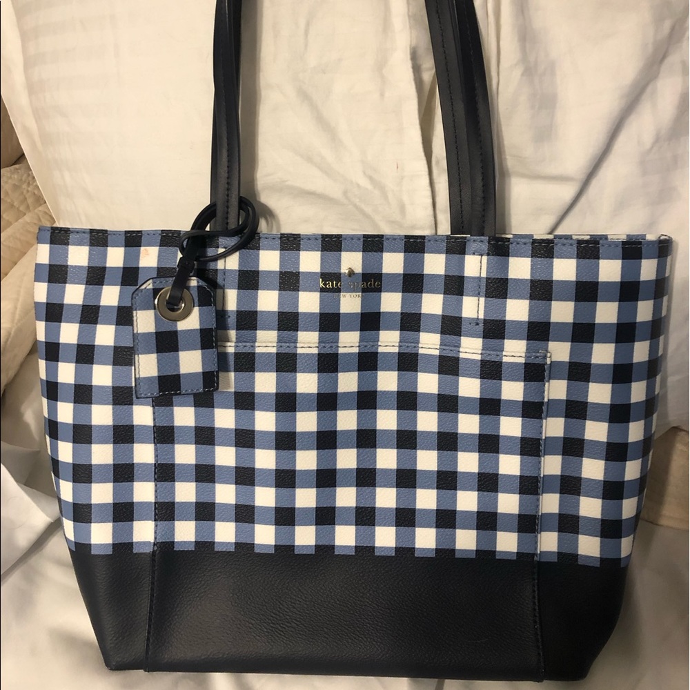COPY - Kate Spade gingham purse